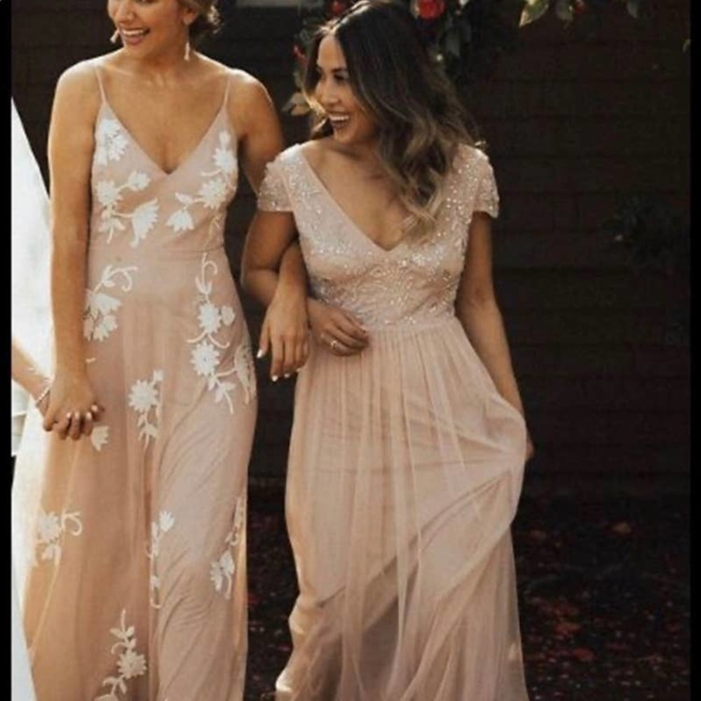 BHLDN Diaz Beaded Tulle Dress NEW 4